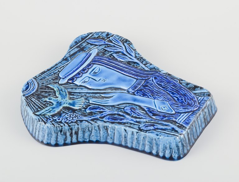 Gunnar Nylund for Rörstrand, Sweden.
Large wall relief in glazed ceramic.