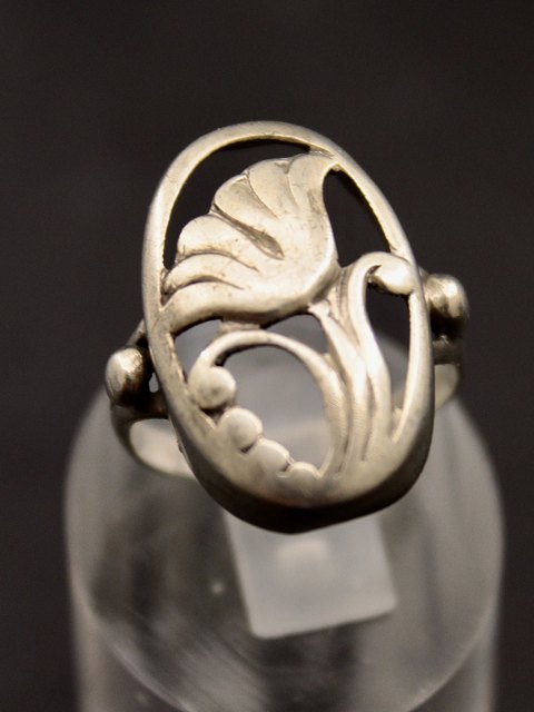830 sølv vintage ring