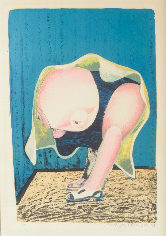 Arne Haugen Sørensen
Composition.
Colour lithograph.