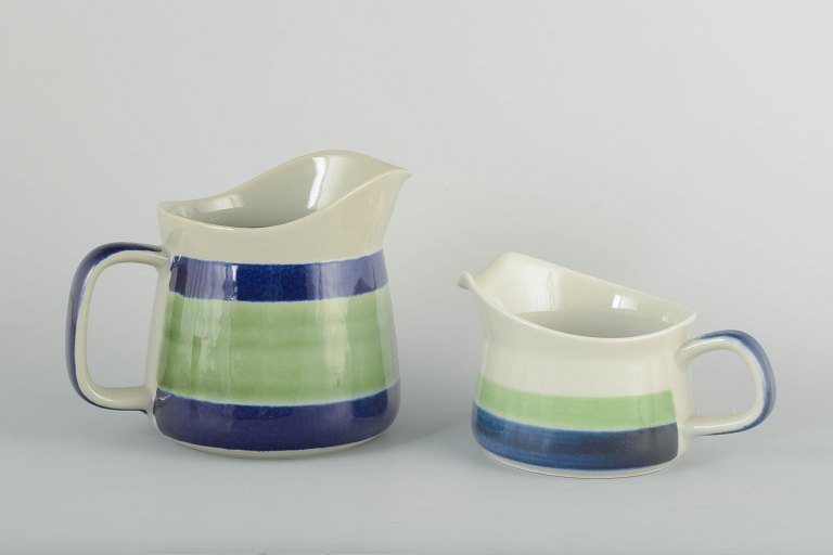 Rörstrand, Sweden
“Lotta” jugs, 1970s.