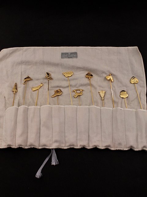 GEORG JENSEN julelysholdere sæt på 12 stk