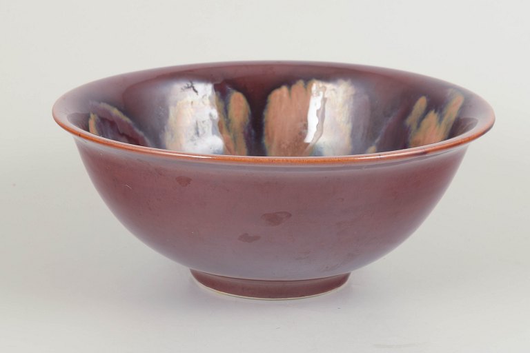 Carl-Harry Stålhane for Designhuset, Lidköping, SwedenLarge bowl, 1970s.