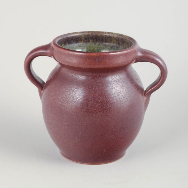 Rothenburg, GermanyUnique handled vase, 1970s.