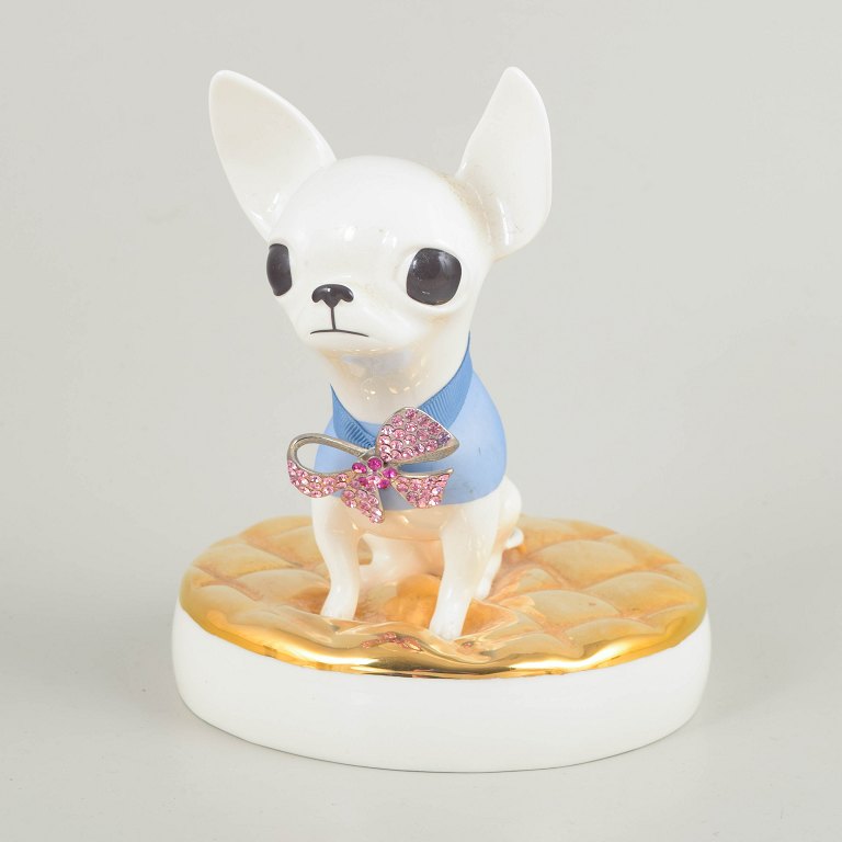 Uta Koloczek for Goebel Chihuahua, limited edition 42/100, 2000s