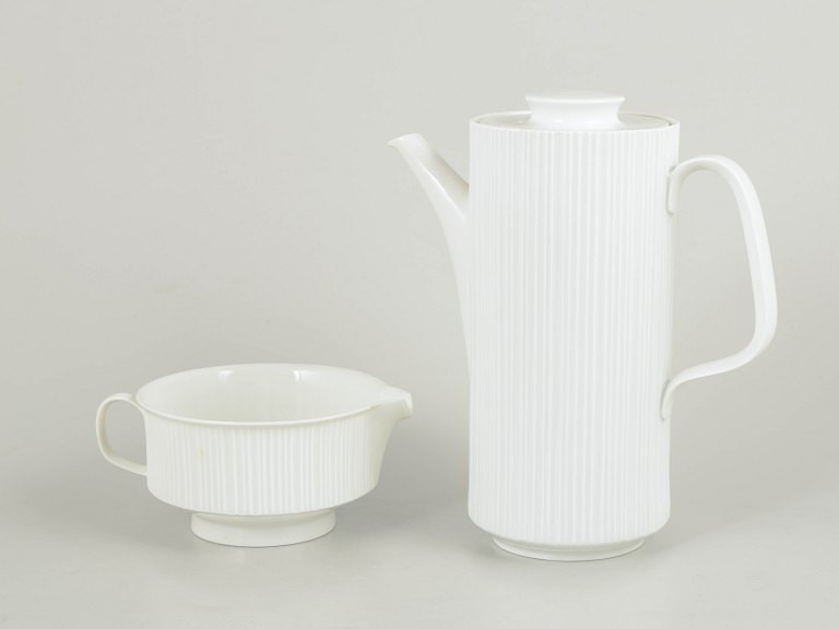 Tapio Wirkkala for Rosenthal, kaffekande og flødekande.