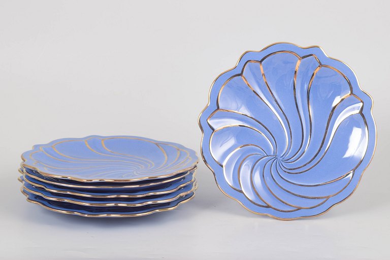 Arthur Percy for Upsala Ekeby, Safir plates.