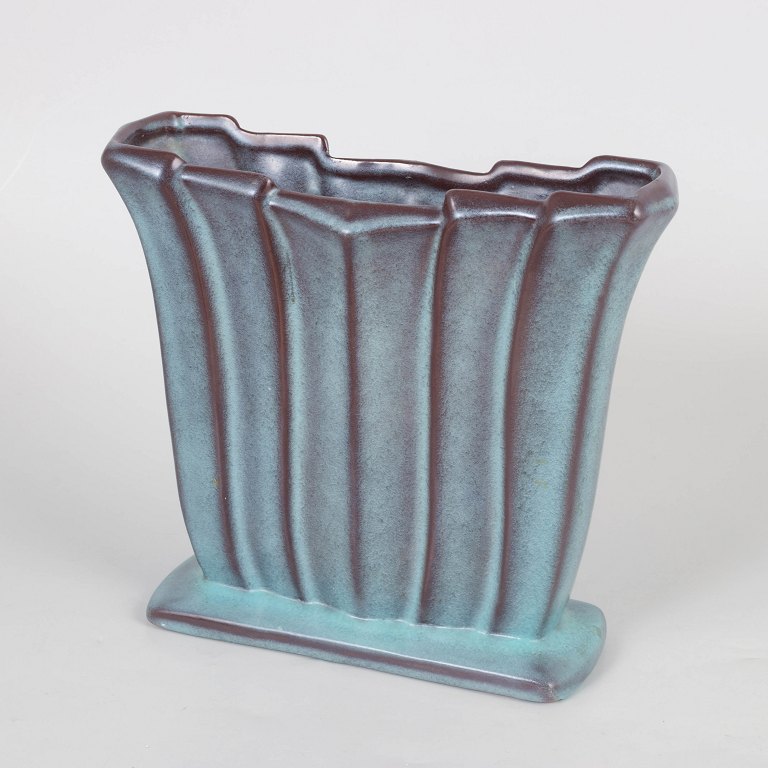Ewald Dahlskog for Bo Fajans, Art Deco vase.