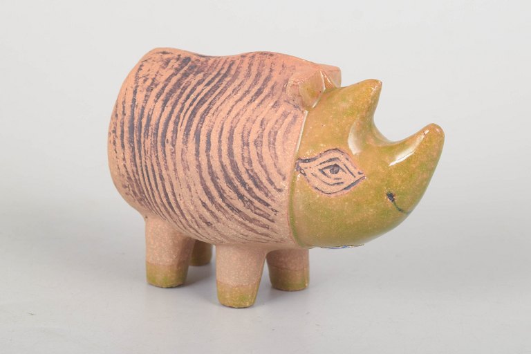 Lisa Larson for Gustavsberg, rhinoceros.